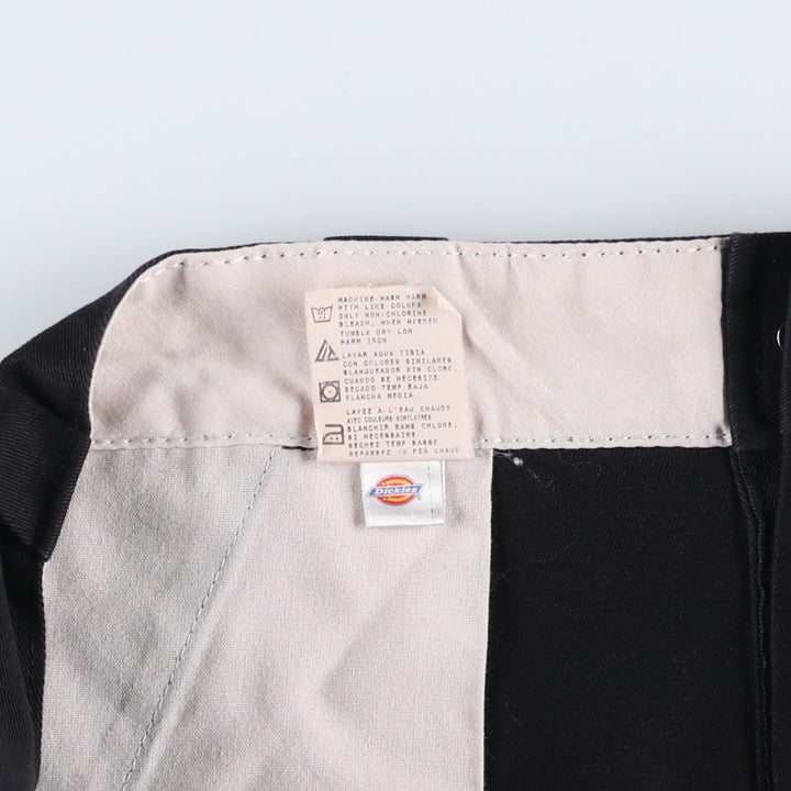 Dickies Work Pants Men's W36 polyester black type Vintage Second Hand