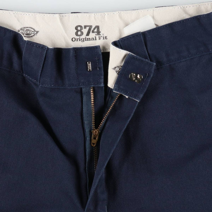 Dickies 874 Original Fit Work Pants, Men's, Size W33 unclear navy blue type Vintage Second Hand