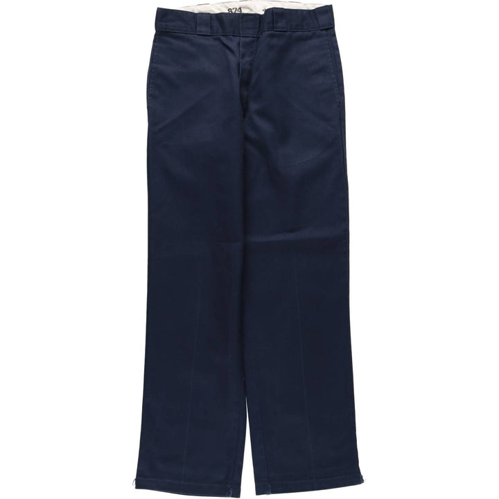 Dickies 874 Original Fit Work Pants for Men, W32 equivalent polyester navy blue type Vintage Second Hand
