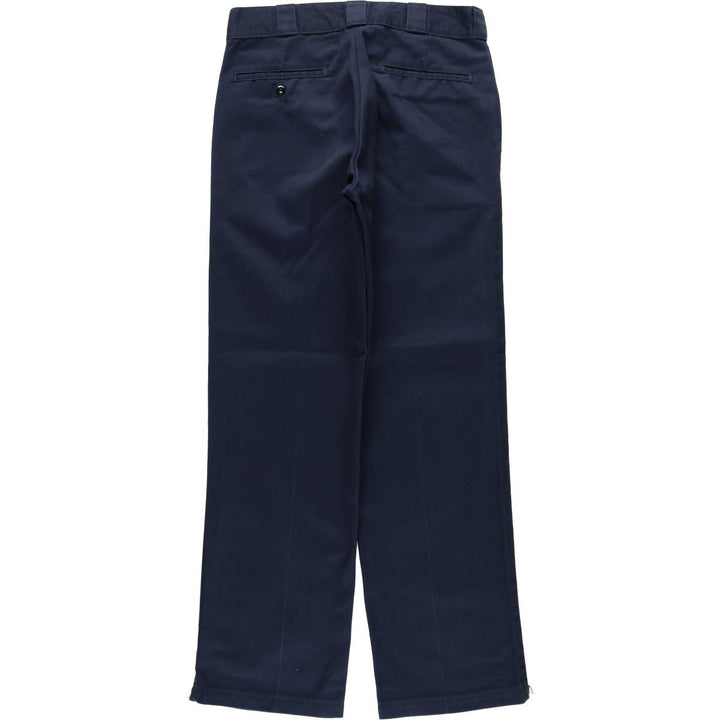 Dickies 874 Original Fit Work Pants for Men, W32 equivalent polyester navy blue type Vintage Second Hand