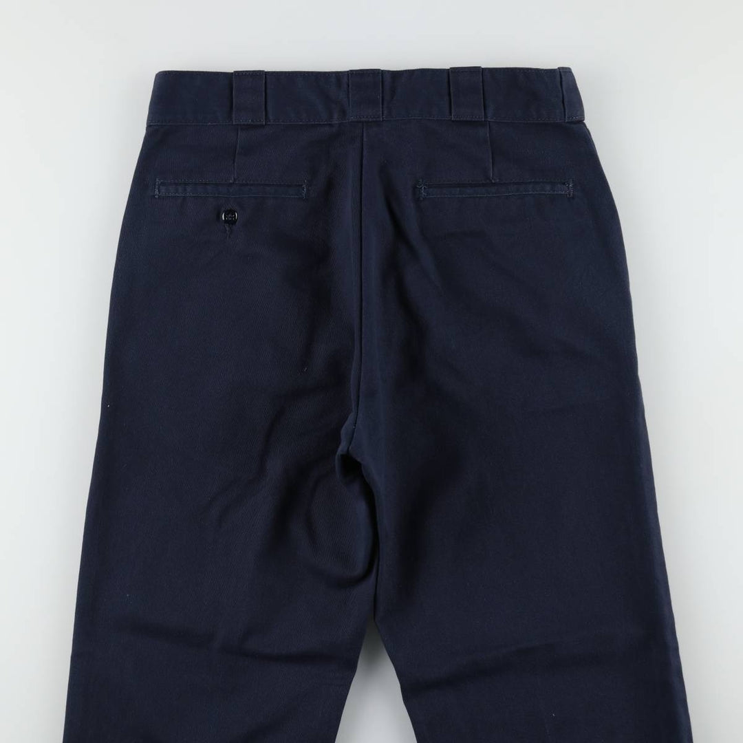 Dickies 874 Original Fit Work Pants for Men, W32 equivalent polyester navy blue type Vintage Second Hand