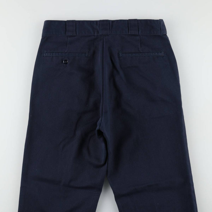 Dickies 874 Original Fit Work Pants for Men, W32 equivalent polyester navy blue type Vintage Second Hand