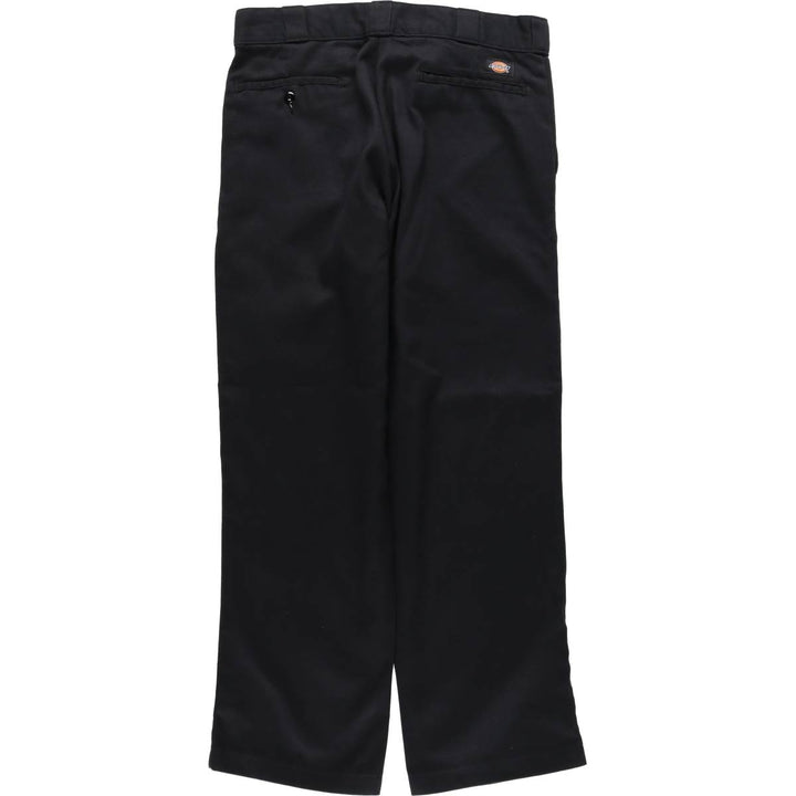 Dickies 874 FLEX ORIGINAL FIT Work Pants, Men's, Size 34 (approx.) polyester black type Vintage Second Hand