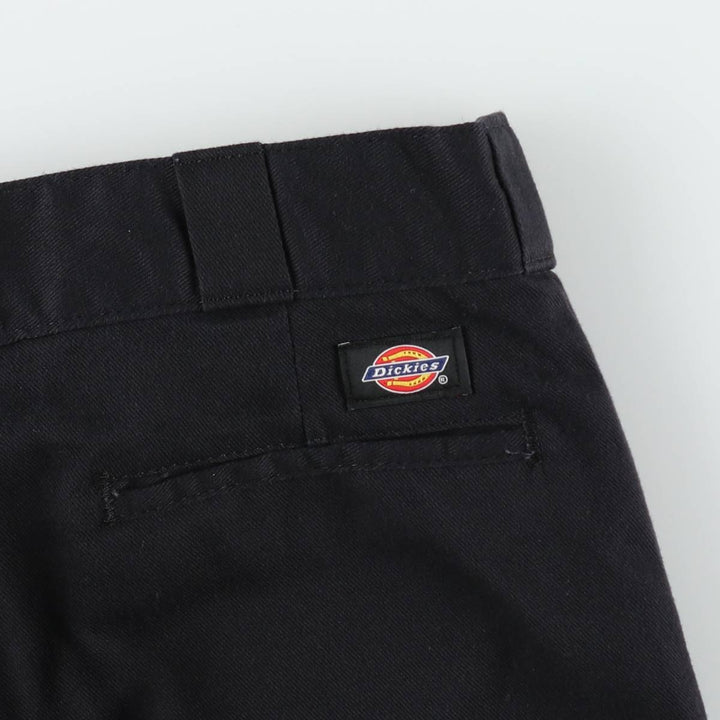 Dickies 874 FLEX ORIGINAL FIT Work Pants, Men's, Size 34 (approx.) polyester black type Vintage Second Hand