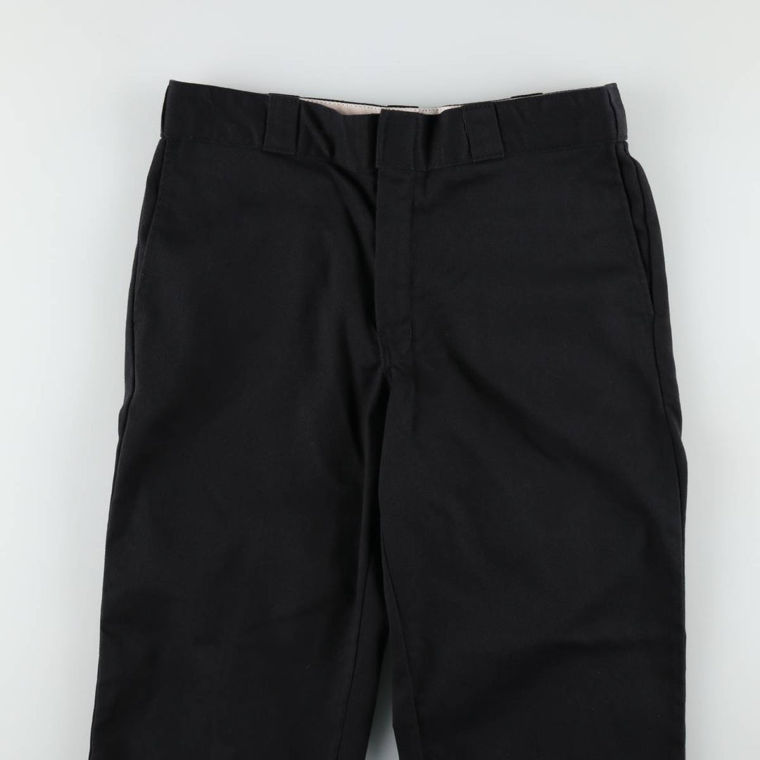 Dickies 874 FLEX ORIGINAL FIT Work Pants, Men's, Size 34 (approx.) polyester black type Vintage Second Hand