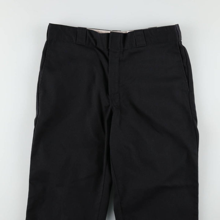 Dickies 874 FLEX ORIGINAL FIT Work Pants, Men's, Size 34 (approx.) polyester black type Vintage Second Hand