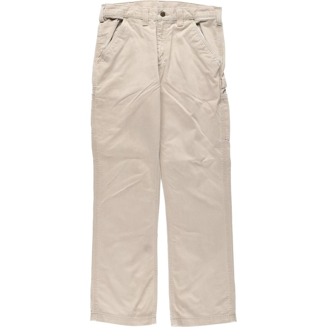 Carhartt Men's Work Pants, Size W32 unclear Beige type Vintage Second Hand