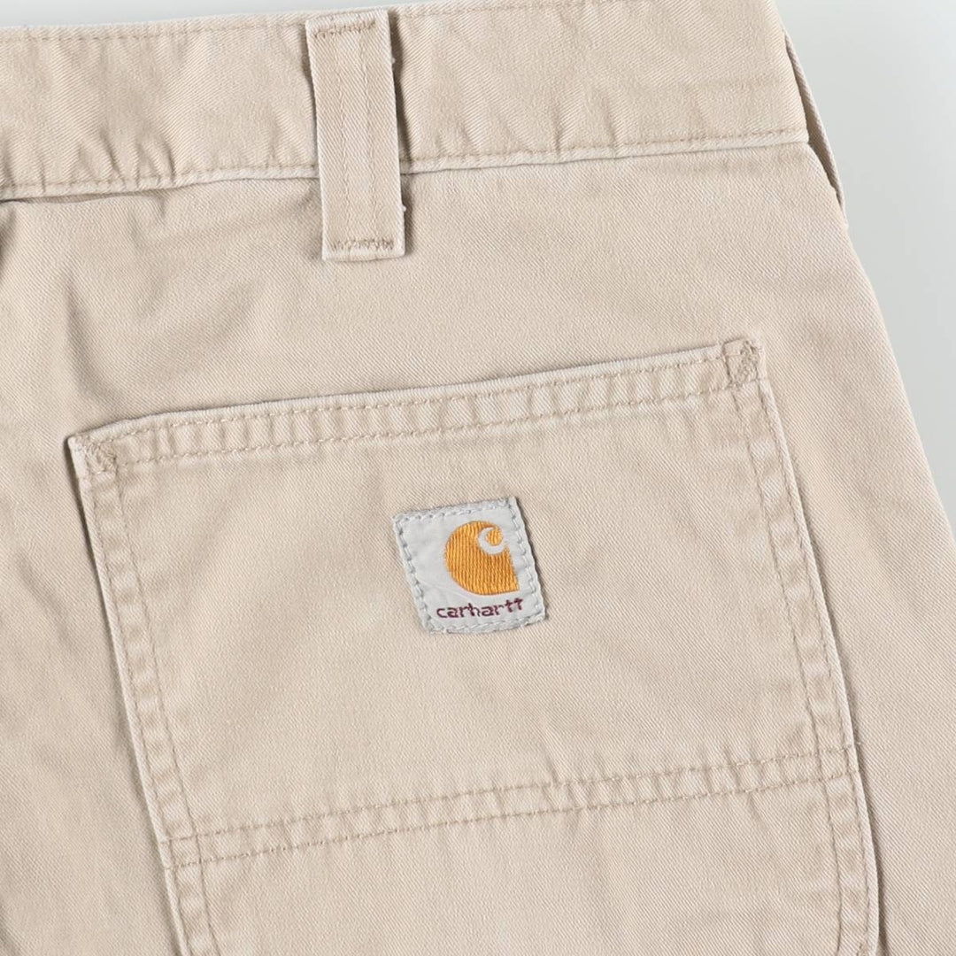 Carhartt Men's Work Pants, Size W32 unclear Beige type Vintage Second Hand