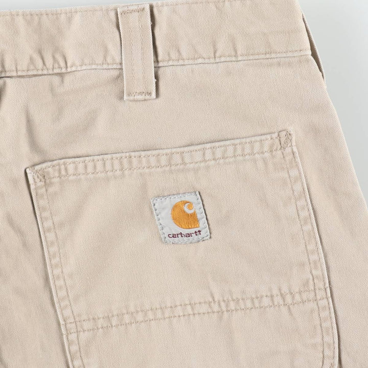 Carhartt Men's Work Pants, Size W32 unclear Beige type Vintage Second Hand