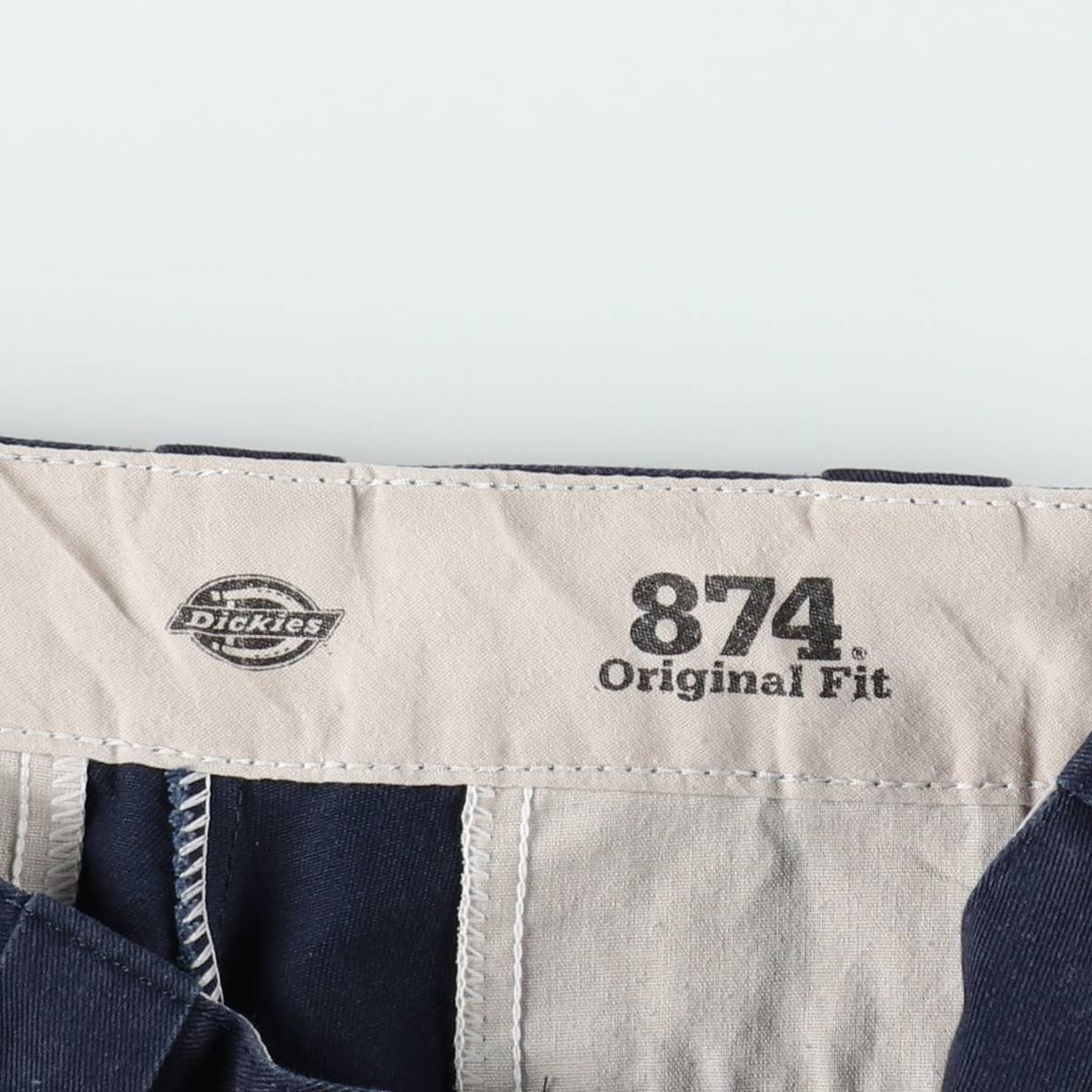 Dickies 874 Original Fit Work Pants, Men's, Size W30 unclear navy blue type Vintage Second Hand