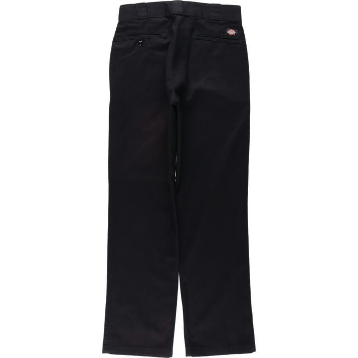 Dickies Work Pants Men's W30 equivalent polyester black type Vintage Second Hand
