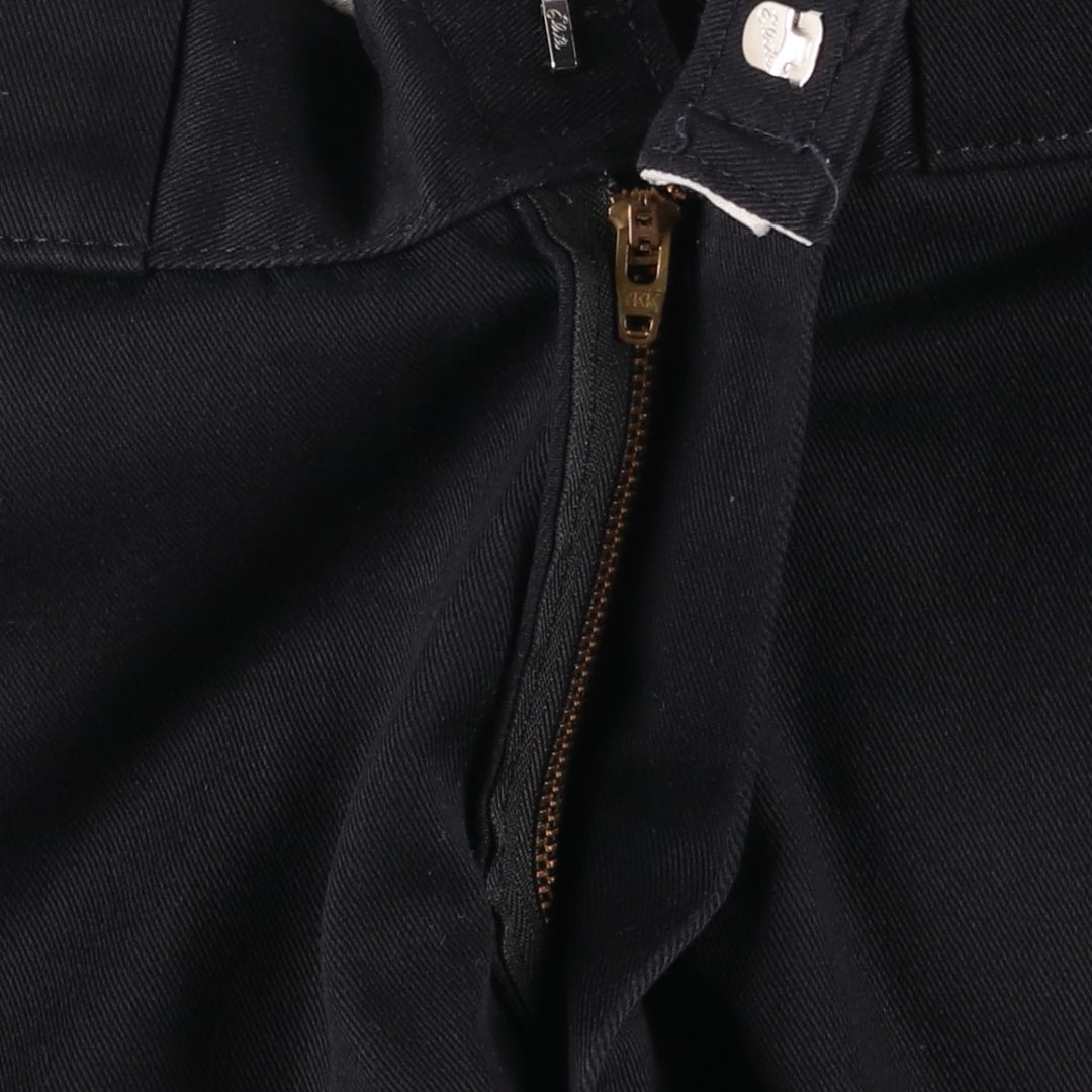 Dickies Work Pants Men's W30 equivalent polyester black type Vintage Second Hand