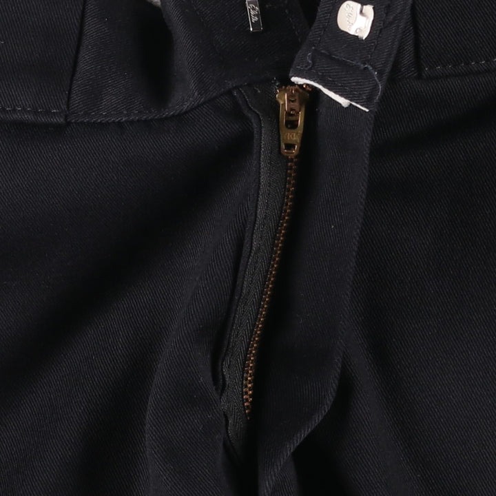 Dickies Work Pants Men's W30 equivalent polyester black type Vintage Second Hand