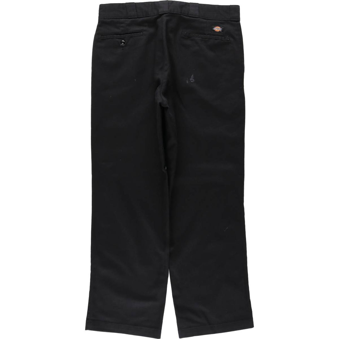 Dickies 874 Flex Original Fit Work Pants, Men's, Size 35 polyester black type Vintage Second Hand