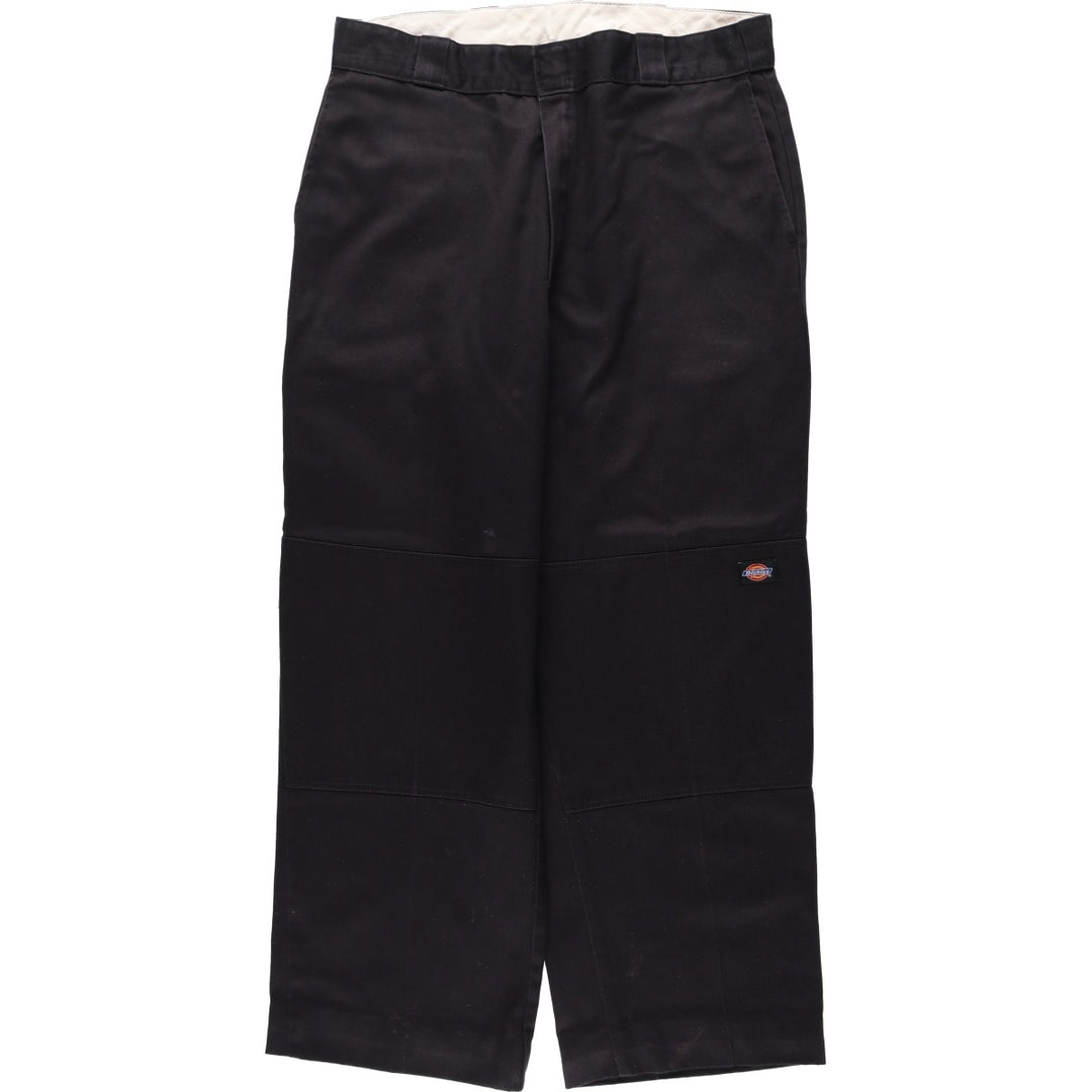 Dickies Double Knee Work Pants, Men's Size W36 unclear black type Vintage Second Hand