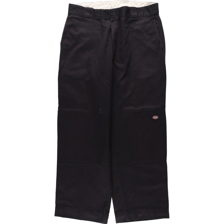 Dickies Double Knee Work Pants, Men's Size W36 unclear black type Vintage Second Hand