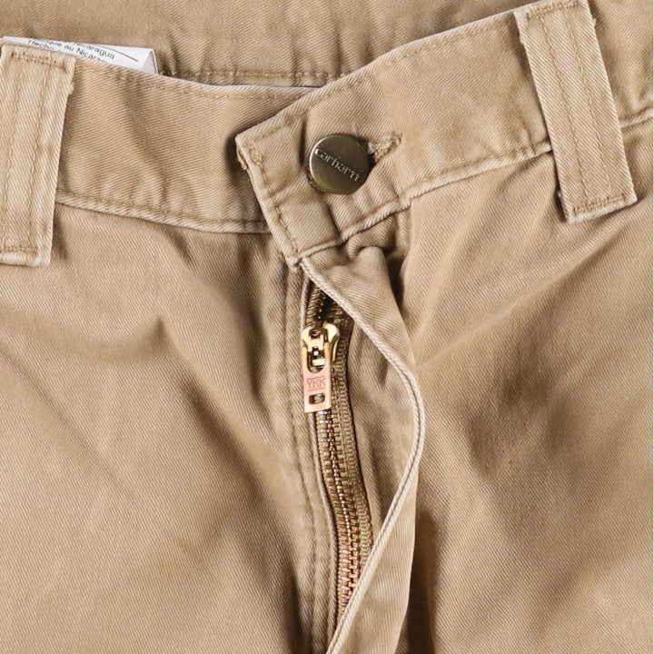 Carhartt Relaxed Fit Work Pants, Men's W35 (approx.) cotton Beige type Vintage Second Hand