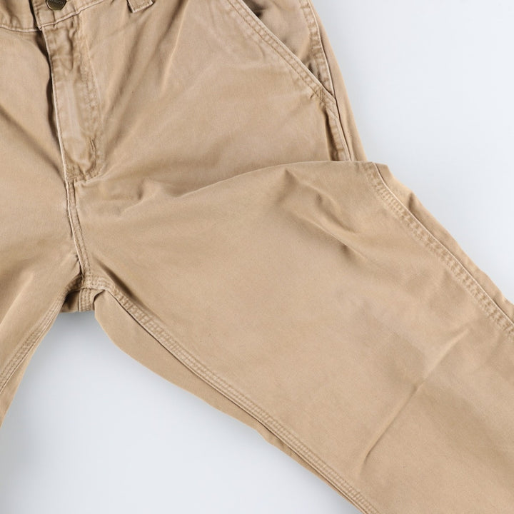 Carhartt Relaxed Fit Work Pants, Men's W35 (approx.) cotton Beige type Vintage Second Hand