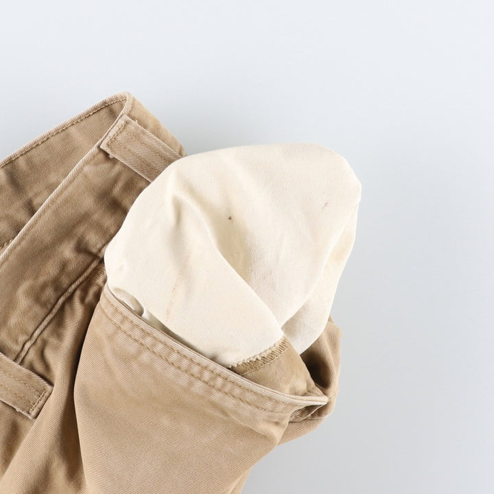 Carhartt Relaxed Fit Work Pants, Men's W35 (approx.) cotton Beige type Vintage Second Hand