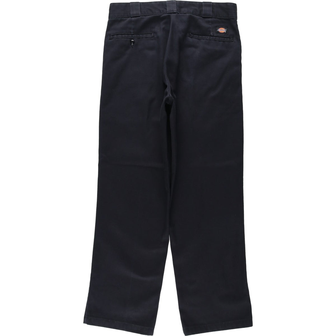 Dickies 874 Original Fit Work Pants, Men's, Size W34 polyester black type Vintage Second Hand