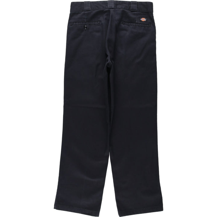 Dickies 874 Original Fit Work Pants, Men's, Size W34 polyester black type Vintage Second Hand