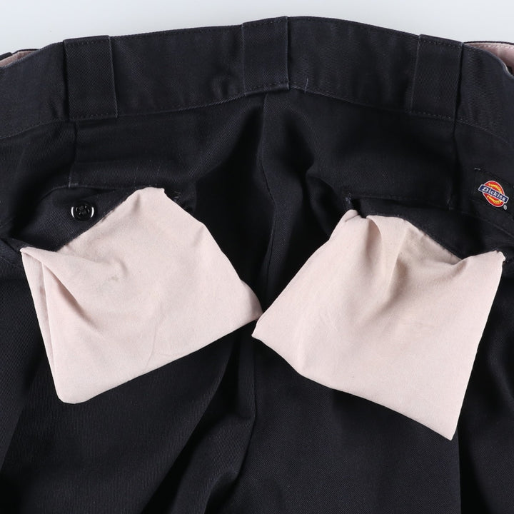 Dickies 874 Original Fit Work Pants, Men's, Size W34 polyester black type Vintage Second Hand