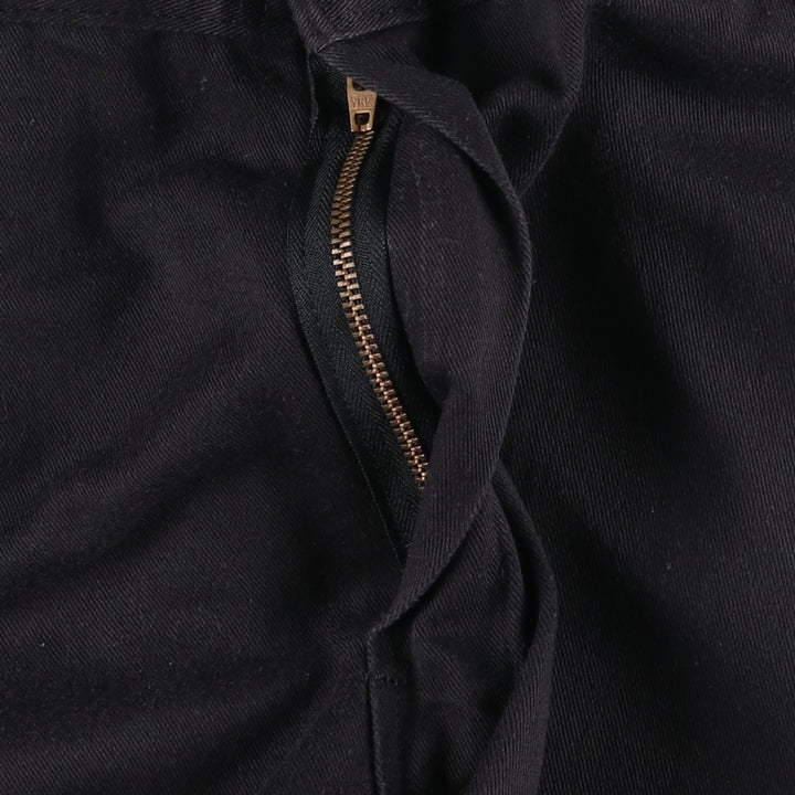 Dickies Work Pants Men's W34 polyester black type Vintage Second Hand