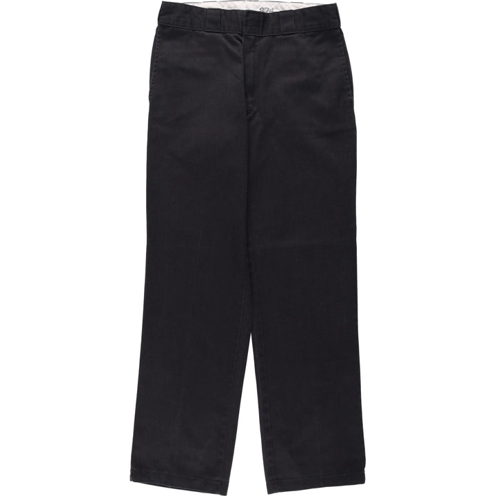 Dickies 874 Original Fit Work Pants for Men, W32 equivalent polyester black type Vintage Second Hand