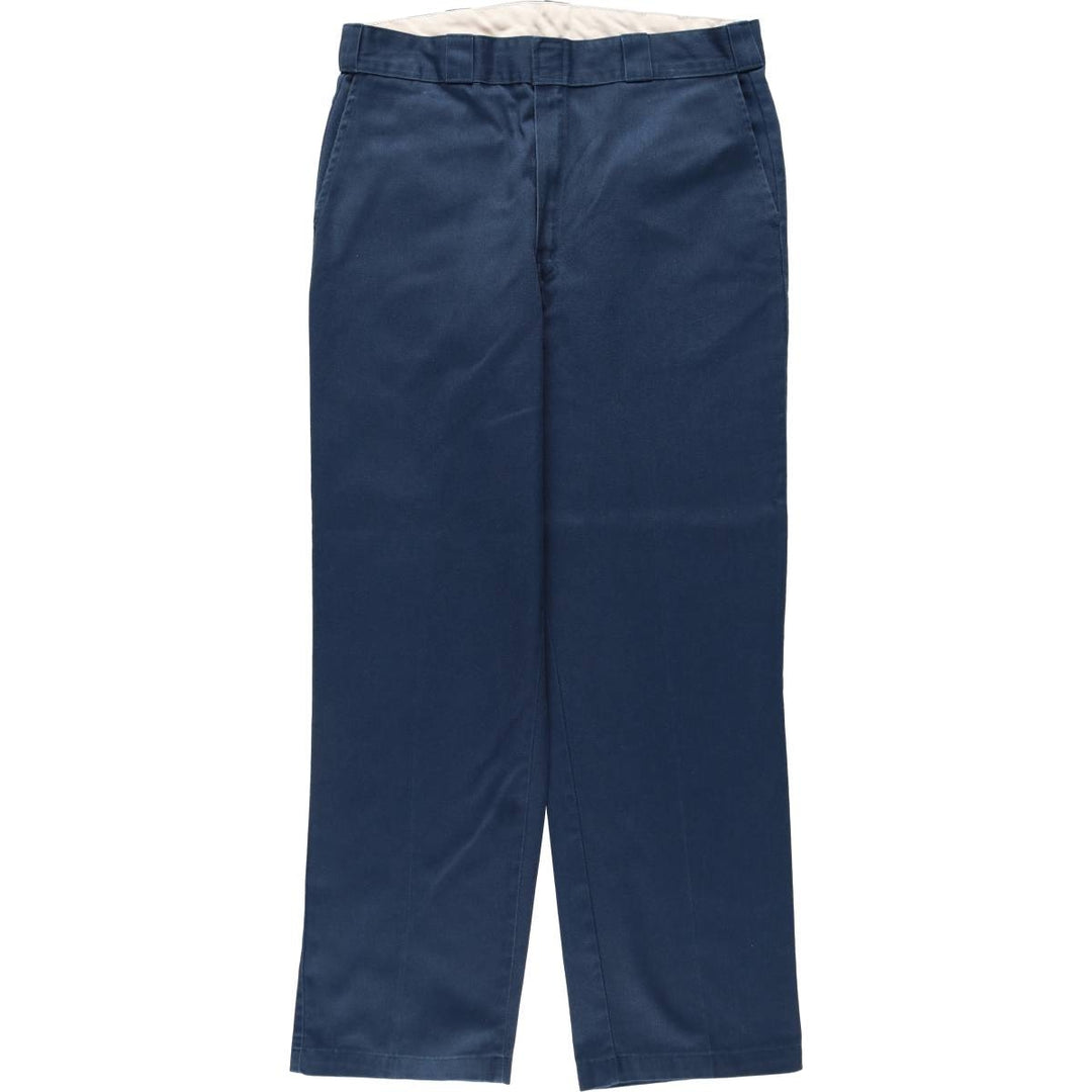 Dickies Work Pants Men's W36 cotton blue type Vintage Second Hand