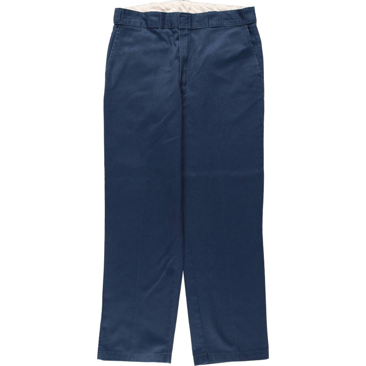 Dickies Work Pants Men's W36 cotton blue type Vintage Second Hand