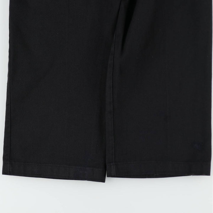 Dickies Work Pants Men's W34 cotton black type Vintage Second Hand