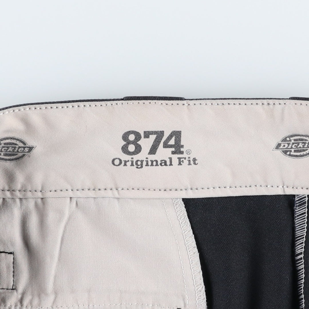 Dickies 874 Original Fit Work Pants, Men's, Size W35 unclear black type Vintage Second Hand
