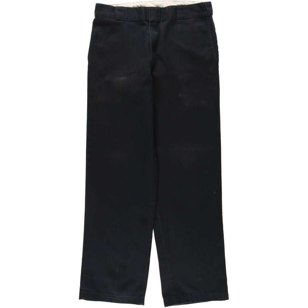 Dickies 874 Original Fit Work Pants, Men's, Size W34 cotton black type Vintage Second Hand