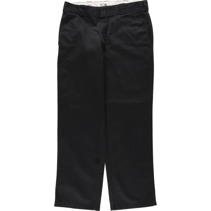 Dickies 874 Original Fit Work Pants, Men's, Size W34 cotton black type Vintage Second Hand