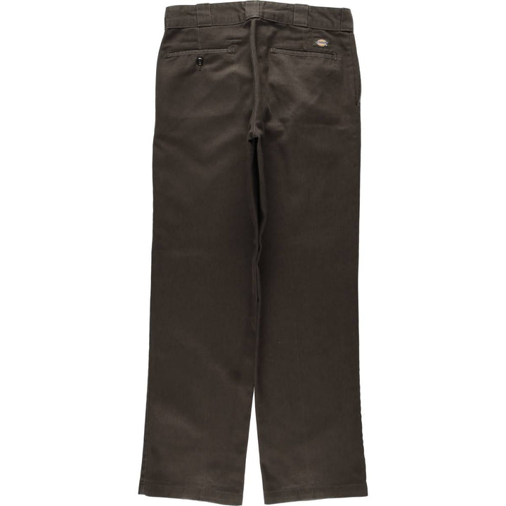 Dickies 874 Original Fit Work Pants, Men's, Size W33 cotton brown type Vintage Second Hand