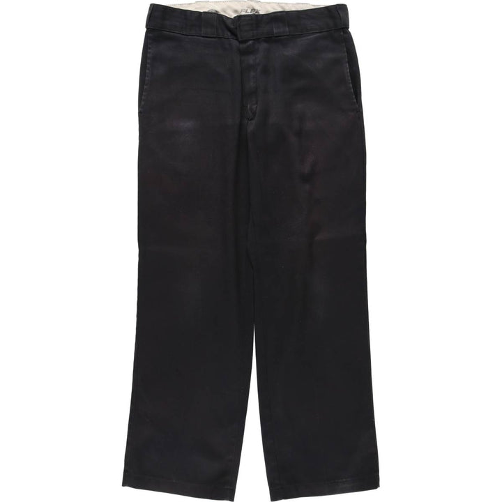 Dickies 874 FLEX ORIGINAL FIT Work Pants for Men, W33 equivalent polyester black type Vintage Second Hand
