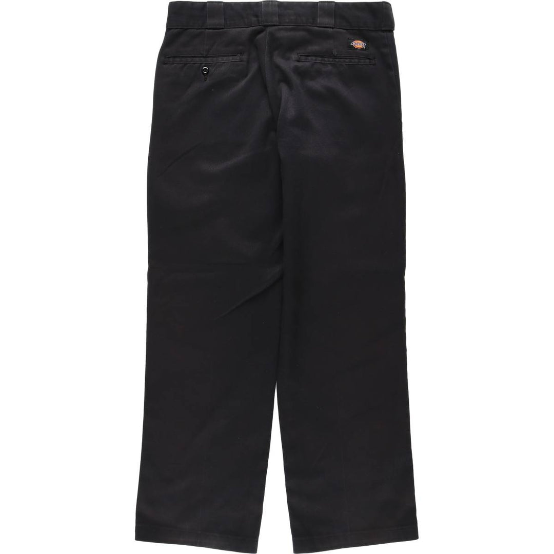 Dickies 874 FLEX ORIGINAL FIT Work Pants for Men, W33 equivalent polyester black type Vintage Second Hand