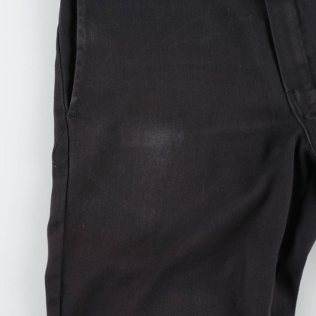 Dickies 874 FLEX ORIGINAL FIT Work Pants for Men, W33 equivalent polyester black type Vintage Second Hand