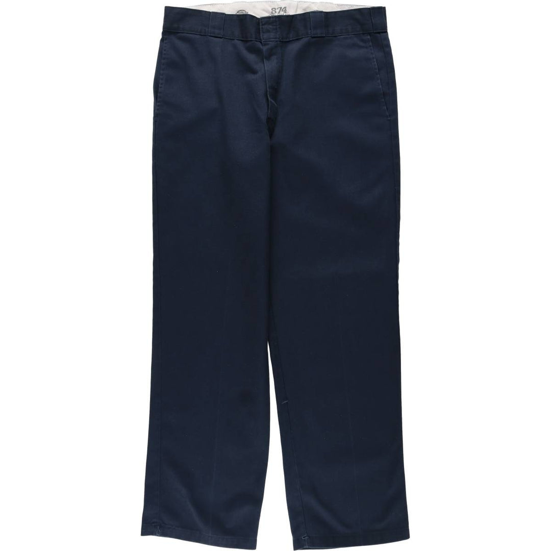 Dickies 874 Original Fit Work Pants for Men, W36 cotton navy blue type Vintage Second Hand