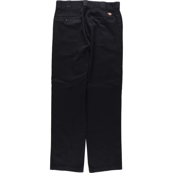 Dickies 874 Original Fit Work Pants, Men's, Size W34 polyester black type Vintage Second Hand