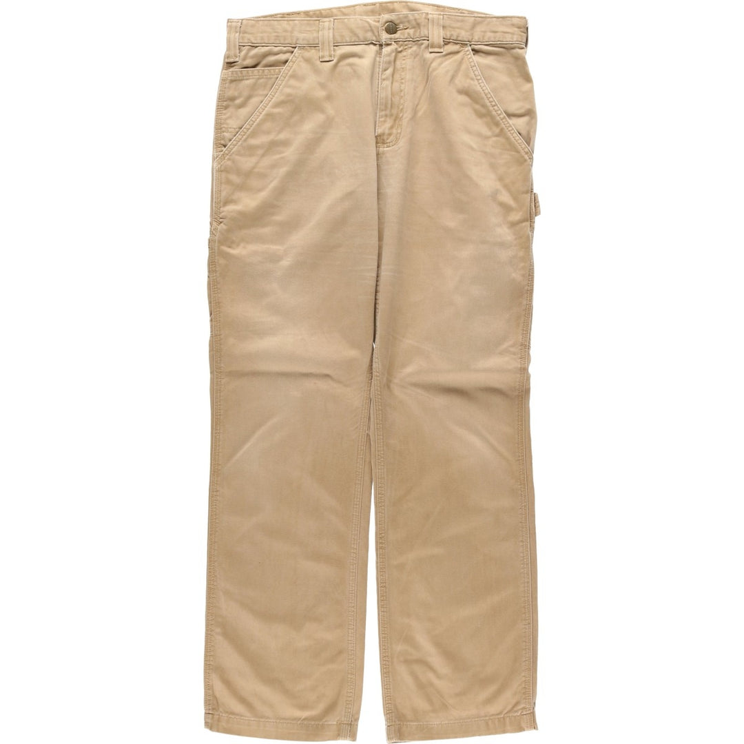 Carhartt Relaxed Fit Painter Pants, Men's, W34 equivalent cotton Beige type Vintage Second Hand