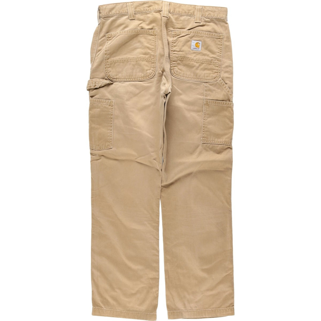 Carhartt Relaxed Fit Painter Pants, Men's, W34 equivalent cotton Beige type Vintage Second Hand