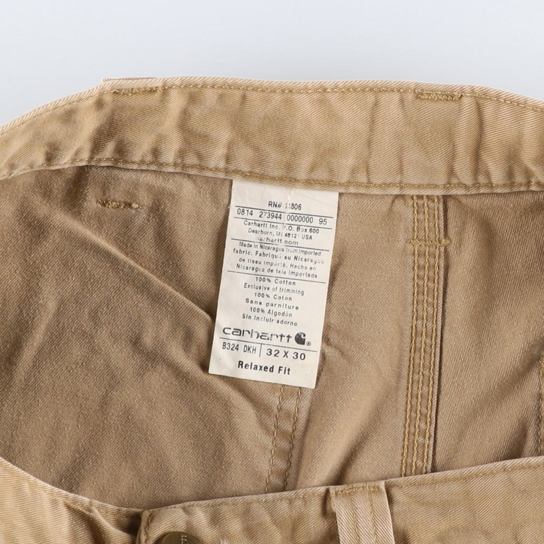 Carhartt Relaxed Fit Painter Pants, Men's, W34 equivalent cotton Beige type Vintage Second Hand