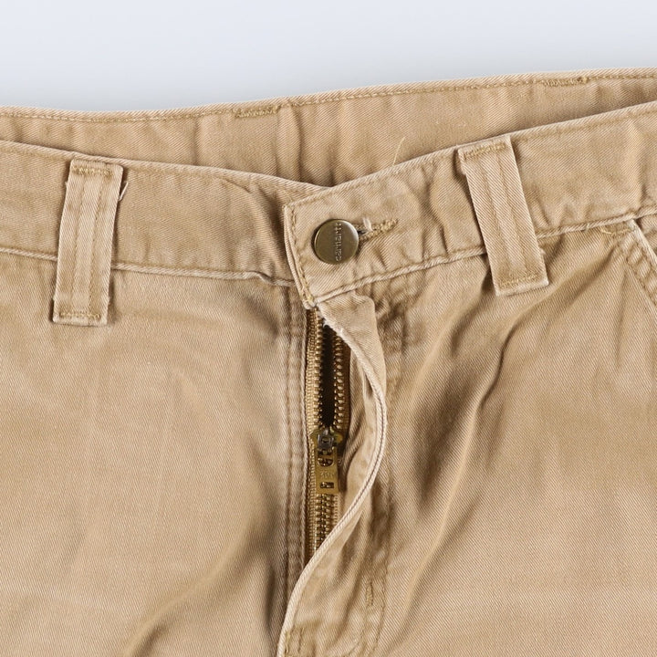 Carhartt Relaxed Fit Painter Pants, Men's, W34 equivalent cotton Beige type Vintage Second Hand