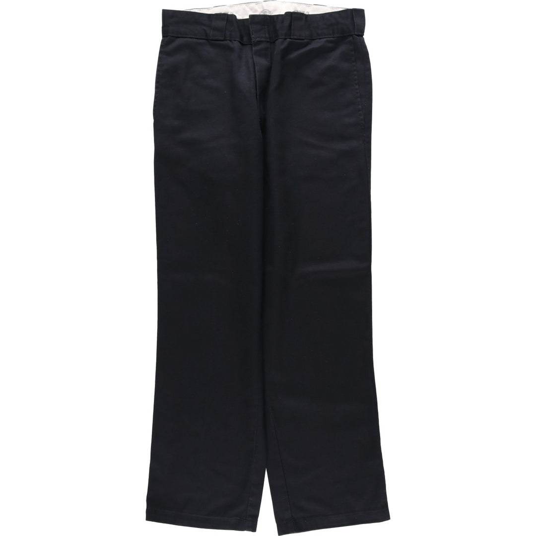 Dickies 874 Original Fit Work Pants for Men, W32 equivalent polyester black type Vintage Second Hand
