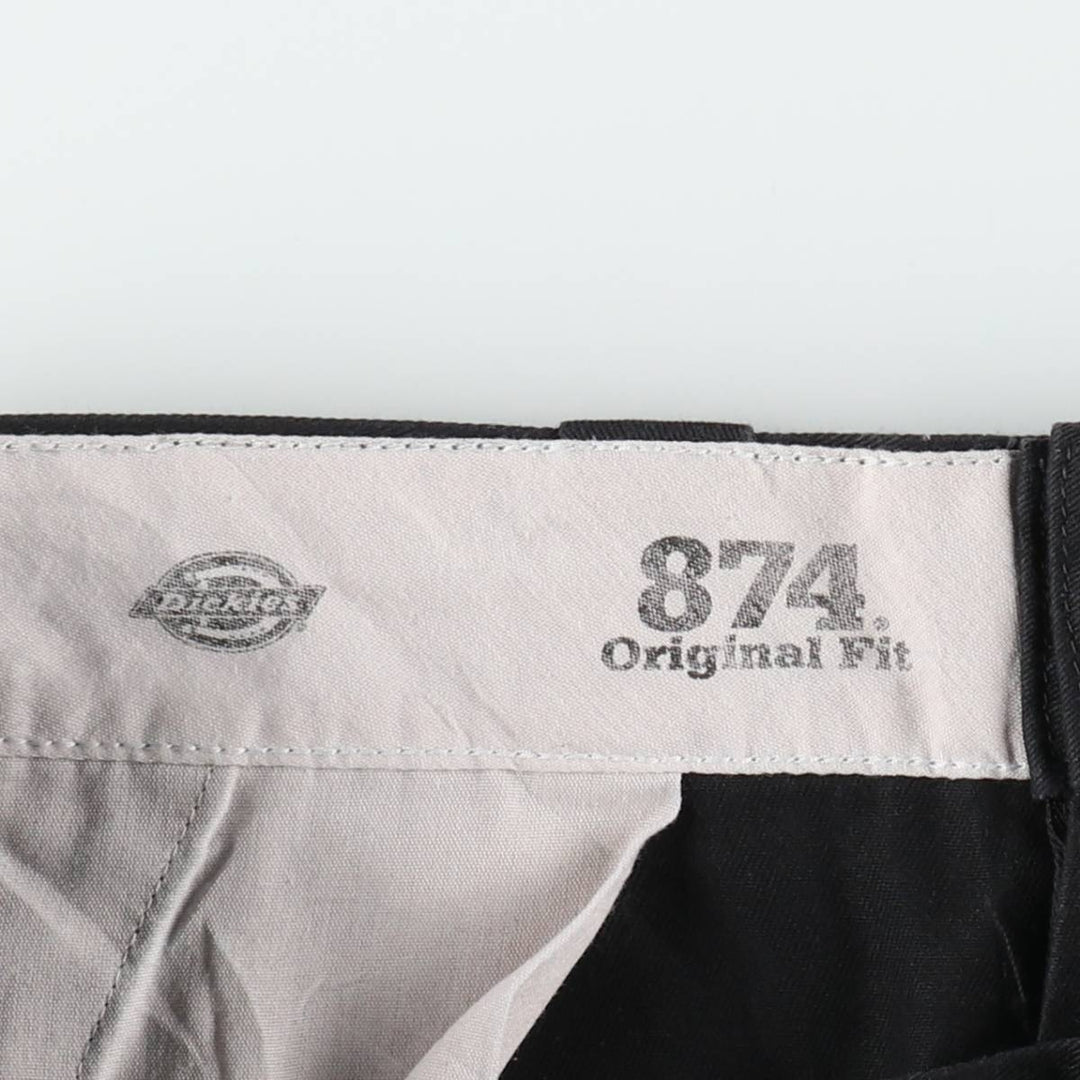 Dickies 874 Original Fit Work Pants for Men, W32 equivalent unclear black type Vintage Second Hand