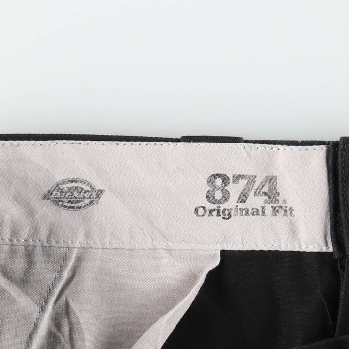Dickies 874 Original Fit Work Pants for Men, W32 equivalent unclear black type Vintage Second Hand