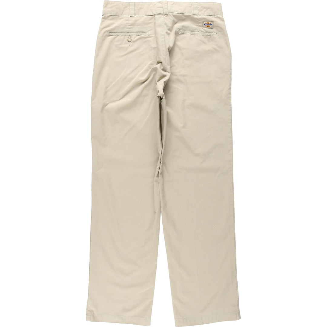 90'S Dickies Work Pants Made in USA Men's W34 Vintage unclear Beige type Vintage Second Hand