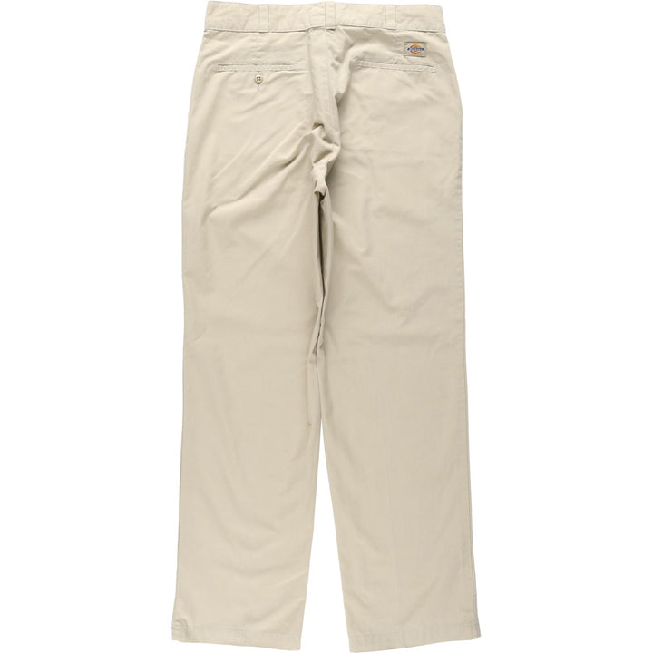 90'S Dickies Work Pants Made in USA Men's W34 Vintage unclear Beige type Vintage Second Hand
