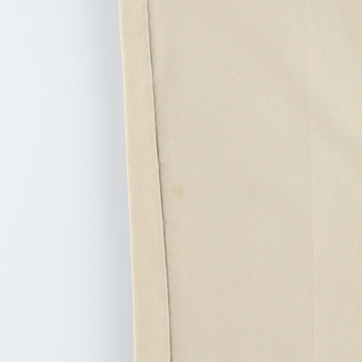 90'S Dickies Work Pants Made in USA Men's W34 Vintage unclear Beige type Vintage Second Hand